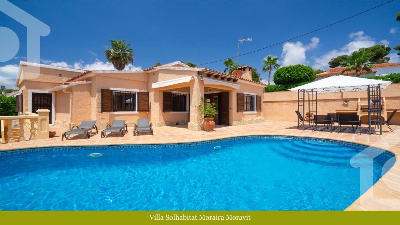הוילה Solhabitat Moraira Moravit מראה חיצוני תמונה