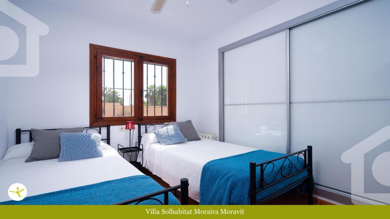 הוילה Solhabitat Moraira Moravit מראה חיצוני תמונה