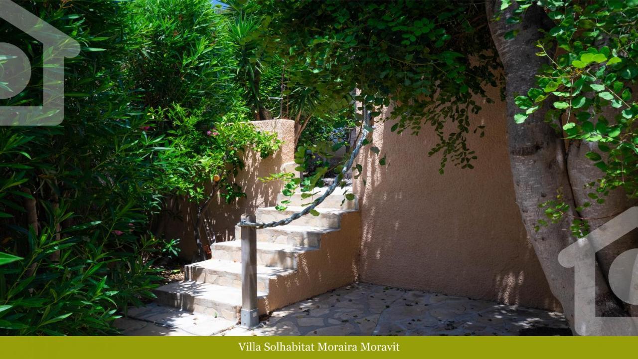 הוילה Solhabitat Moraira Moravit מראה חיצוני תמונה
